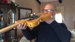 Video thumbnail for GuitarFetish Xaviere Unboxing Christmas Extravaganza KEEF Richards model by TheGuitarProfessionals
