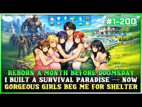 Reborn a Month Before Doomsday, I Turned My Villa Into a Fortress — Now Goddesses Fight to Serve Me!