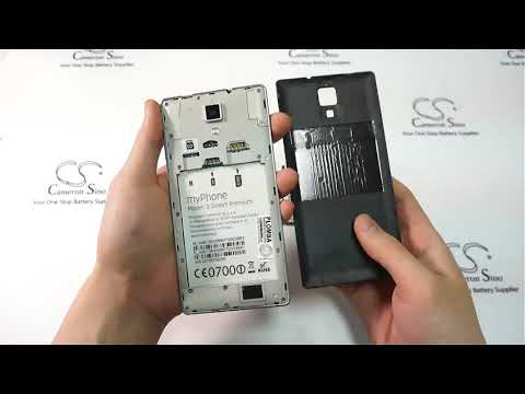 MyPhone Q smart Premium battery replacement teardown disassembly hd