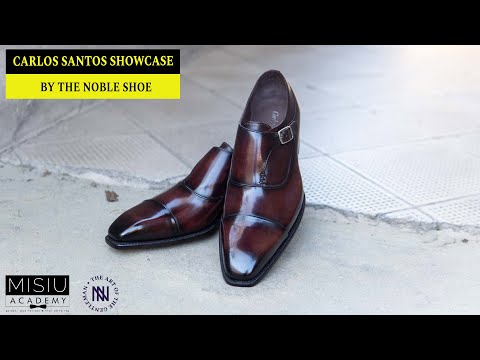 Carlos Santos CS132 Handgrade Reverse Stitched Single Monks Showcase For The Noble Shoe [4K]