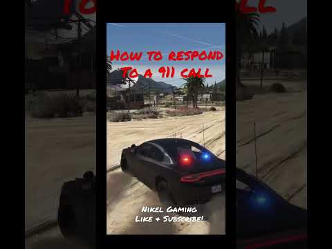 How To Respond To A 911 Call | LSPDFR GTA 5 #shorts