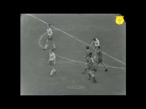 FC Barcelona first goal in a Champions League semi-final | Sándor Kocsis vs Hamburg 1961