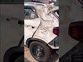 Accidental Venue Hyundai Hyundaivenue Damage Road Nhai Accidentnews Petrol Roadrage Race