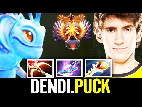 DENDI Puck [FULL GAMEPLAY] - Pro Midlane Guide | Dota 2 IMMORTAL GAMEPLAY
