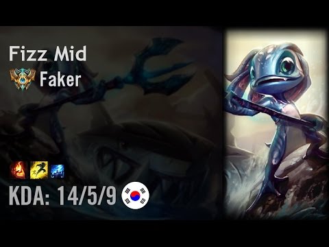 Fizz Mid vs Azir - Faker - KR Challenger Path 6.5