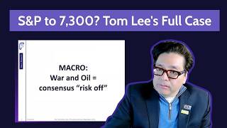 Tom Lee Called the Bottom. This Is What He Saw in March.