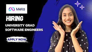 Meta Hiring University Grad Software Engineers