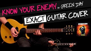 Know Your Enemy guitar cover by GV | How to play Green Day