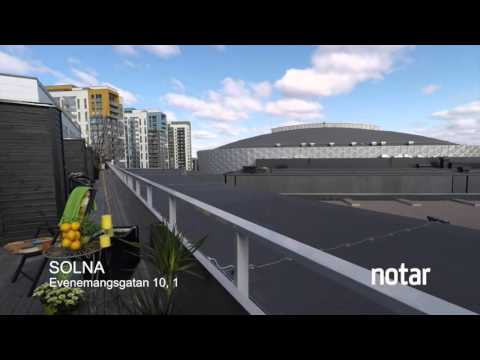 Evenemangsgatan 10 - 5:a · 145m2 - Arenastaden : Via Notar mäklare Solna