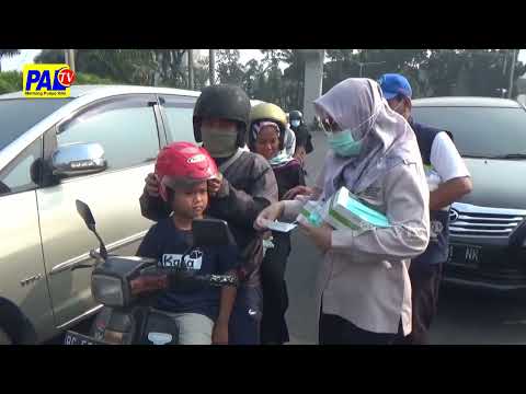 ISPU di Level Berbahaya, Dinkes Sumsel Bagikan Masker Gratis