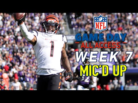 NFL Week 7 Mic'd Up 'Tight Ends Everywhere are Scoring Juicy, Delicious TDs' | Game Day All Access