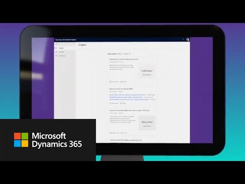 Market Insights by Microsoft Dynamics 365