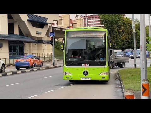 SMRT Mercedes Benz OC500LE - SMB19H on Route/Service 300