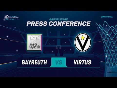 medi Bayreuth v Segafredo Virtus Bologna - Press Conference - Basketball Champions League 2018-19