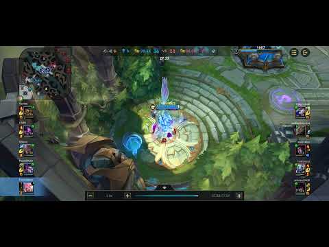 Full AP Seraphine at late game with full buff