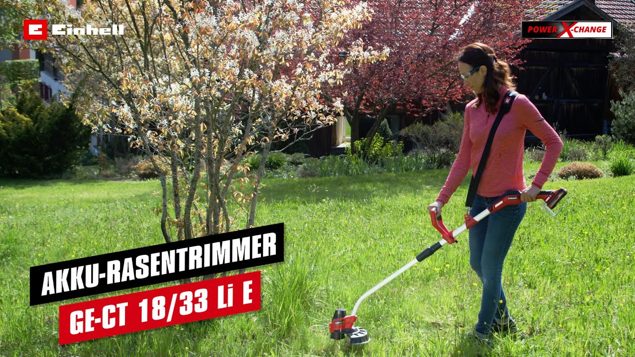Einhell Akku-Trimmer GE-CT 18/33 Li E-Solo