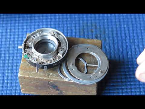 Zeiss Ikon Ikonta Synchro Compur shutter part 03