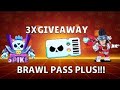 3X BRAWL PASS PLUS GIVEAWAY (check description, this is real.)