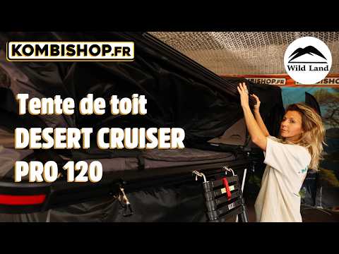 Tente de toit WildLand | Découvrez la Desert Cruiser Pro 120