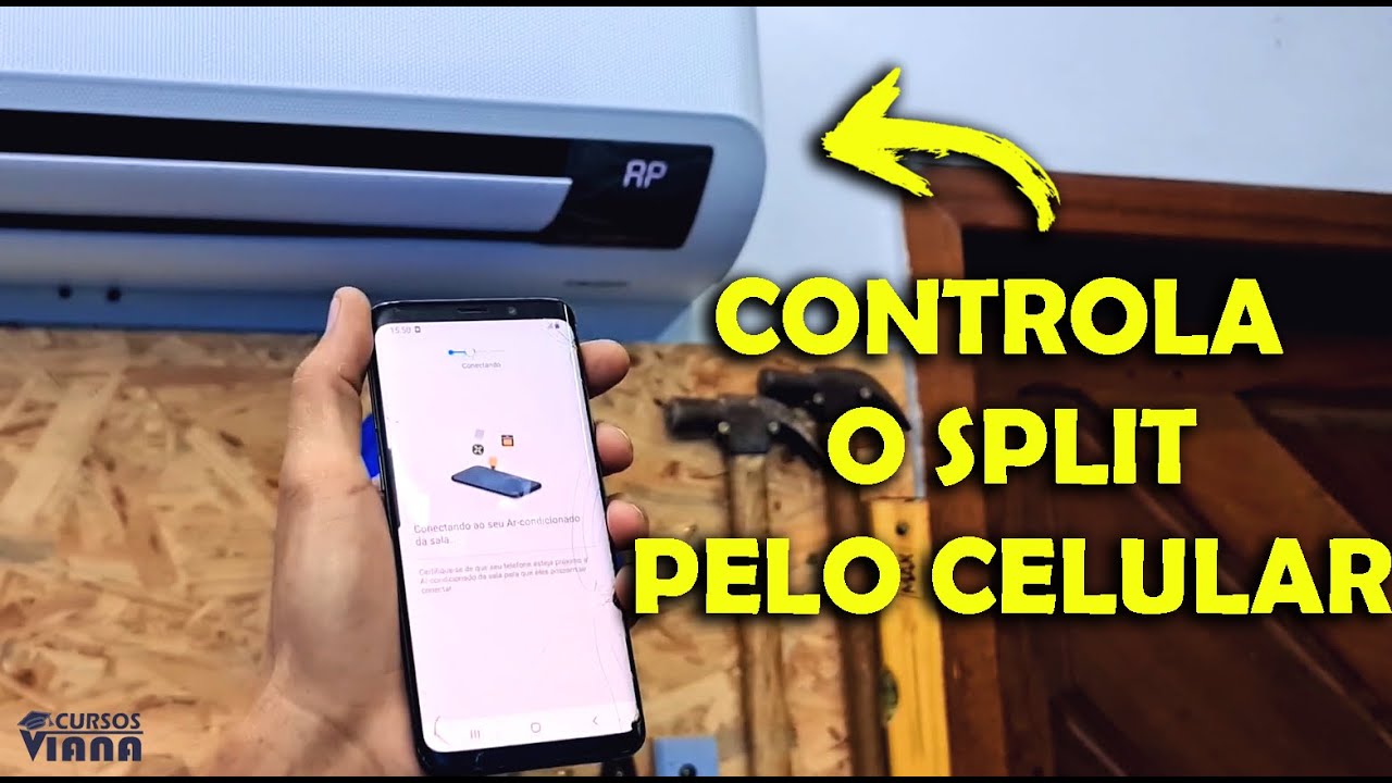 Como ligar ar condicionado pelo celular