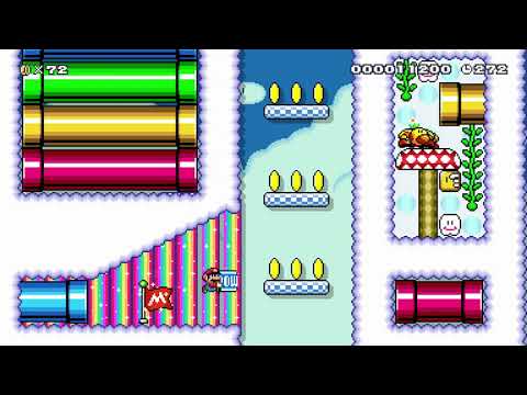 Rainbow Athletic (by dollenjwz) - SMM2