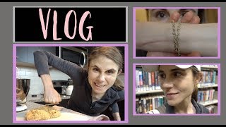 VLOG: ANA LUISA JEWELRY, MAKING SEITAN, &amp; LIBRARY HAUL| DR DRAY