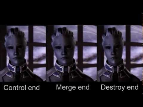 Mass Effect 3: Original Endings Side-by-side