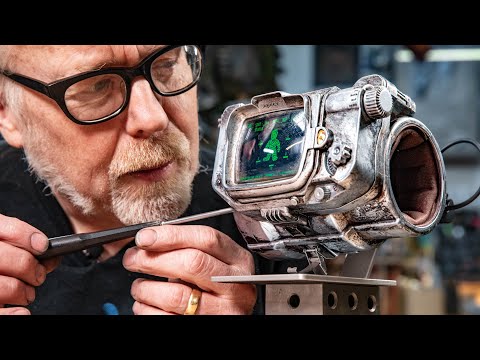Adam Savage Mods and Paints His Fallout Pip-Boy!