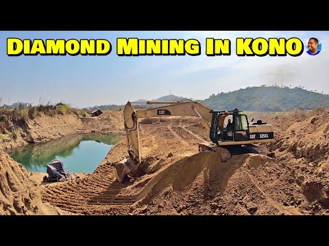 KONO DIAMOND MINING - NUMBER 11 🇸🇱 VLog 2023 - Explore With Triple-A