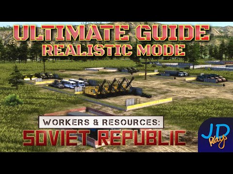 Ultimate Guide to Building Your First City ⛏️ Part 2 Realistic Mode ⚒️ Workers & Resources