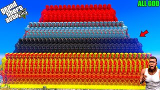 FRANKLIN TELL EVOLUTION of FIRE & WATER GOD HULK In GTA 5!