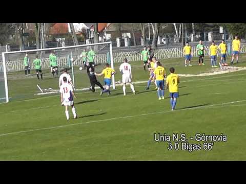 V Liga Unia Nowa Sarzyna - Górnovia Górno 19k. Bramki 01.04.2017r.