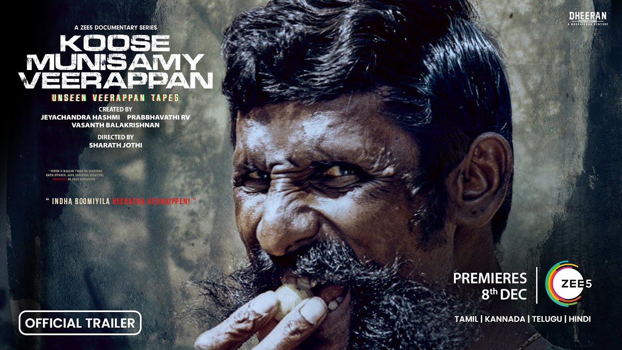 Koose Munisamy Veerappan | A ZEE5 Documentary Series | Official Trailer | Premieres 8th Dec