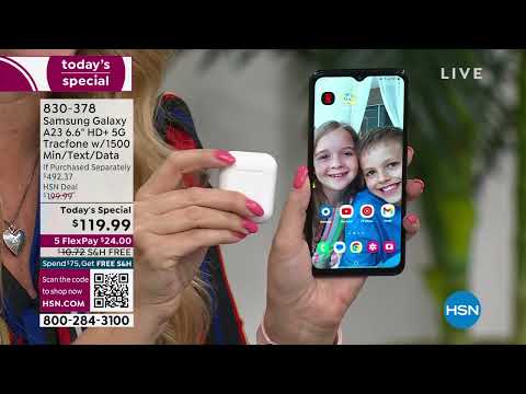 HSN | The Electronics Shoppe - TracFone 02.13.2023 - 11 AM