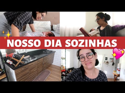 PRIMEIRO DIA SOZINHA COM BEBÊ