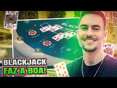 COMECEI 2023 COM 6 VITÓRIAS SEGUIDAS! FATUREI MUITO NO BLACKJACK!