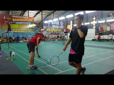 Badminton Mah Lai Keng N9 QF Men's Double Championship - Afiq Amsya / Azim Naim Vs Kar Hong /Zi Quan