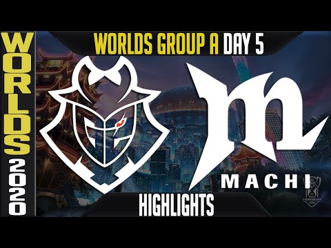 G2 vs MCX Highlights | Worlds 2020 Group A Day 5 - LoL World Championship | G2 Esports  vs SN