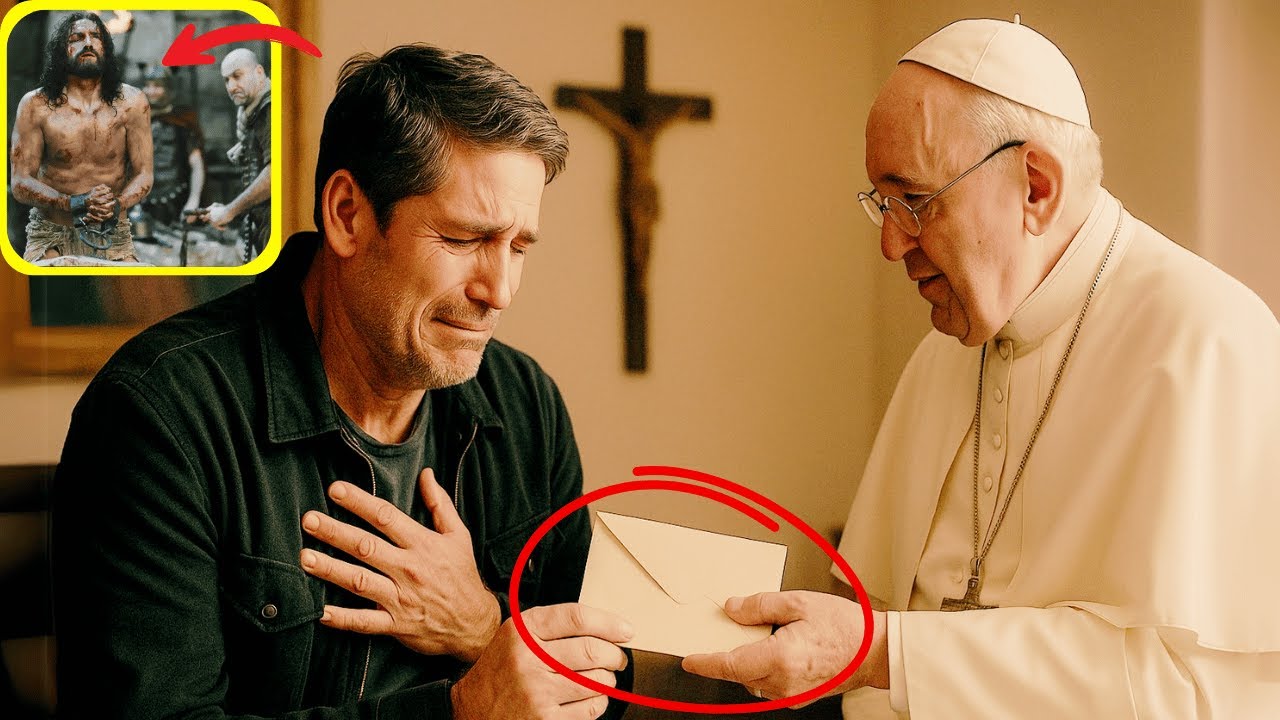 EL PAPA LE ENTREGÓ UNA CARTA AL ACTOR DE JESÚS… Y ÉL SE DERRUMBÓ ENTRE LÁGRIMAS