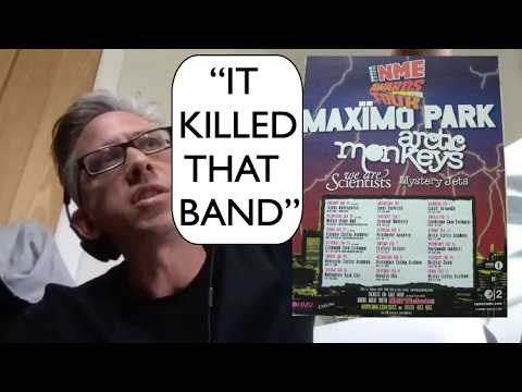 Maximo Park's infamous NME Tour with Arctic Monkeys