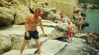 Cliff Jumping in Buza One in Dubrovnik, Croatia