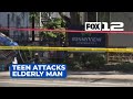 Teen arrested after attack on elderly man in Salem