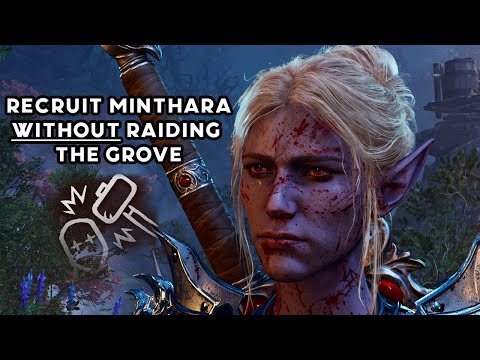 How to recruit Minthara WITHOUT destroying the grove - Baldur's Gate 3
