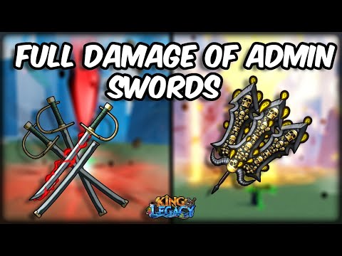 Admin Sword Damage! King Legacy