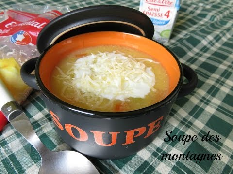 Recette de soupe des montagnes