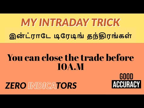 Powerful Intraday Trading Strategy-Tamil Techtrader