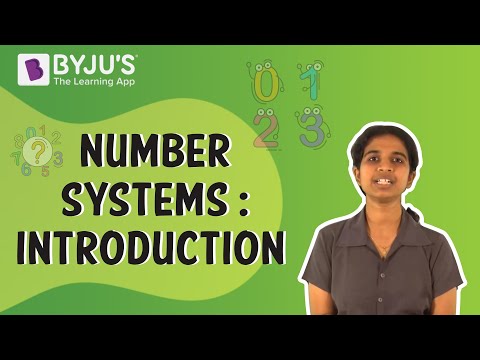 Introduction Number Systems | Learn from BYJU'S
