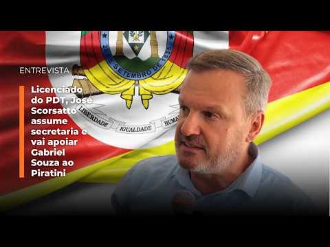 Licenciado do PDT, José Scorsatto assume secretaria e vai apoiar Gabriel Souza ao Piratini