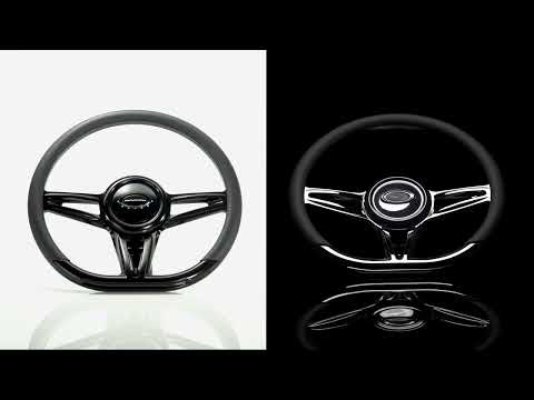 Billet Specialties 14" D-shaped Steering Wheel Victory