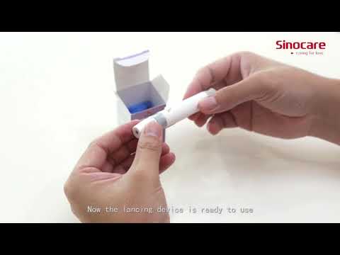 How to use Safe AQ Angel Blood Glucose Meter